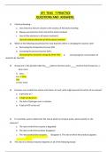 ATI TEAS 7 PRACTICE  QUESTIONS AND ANSWER