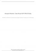Abruptio Placenta Case Study NCP DRUG Study