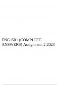 ENG1501 (COMPLETE ANSWERS) Assignment 2 2023