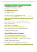 NR 508:Advanced Pharmacology  Quiz 1 Questions and Answers Latest 2023