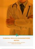 Clinical Skills Examinations Mastery: Comprehensive Study Notes for Healthcare Professionals