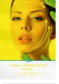 Clinical Dermatology Unveiled: Comprehensive Study Notes for Aspiring Medical Professionals