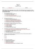 BIOL 214 Genes and Evolution Exam 2 Answer key&period; question and answers 100&percnt; Correct &lpar;Fall&rpar;