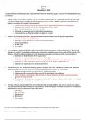 BIOL 214 Genes and Evolution Exam 3 Answer key. question and answers 100% Correct