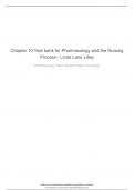Chapter 10 Test bank for Pharmacology and the Nursing Process - Linda Lane Lilley