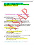 2023 &sol;2024 &lbrack;NGN&rsqb;ATI FUNDAMENTALS  PROCTORED EXAM RETAKE GUIDE COMPLETE  QUESTIONS AND ANSWERS&period;