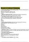 GEN 499 Week 4 Critical Thinking Quiz With 100%  Complete Solutions.
