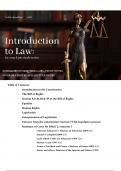Intro To Law Exam Study Pack
