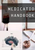 Medication handbook for nursing students