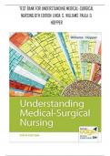 Test Bank Understanding Medical Surgical Nursing 6th Edition  by Linda S. Williams Paula D. Hopper - All Chapter