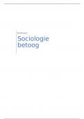 Betoog Sociologie (T.50697) 