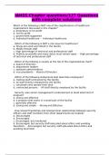 IAHSS Chapter questions&sol;127 Questions with complete solutions
