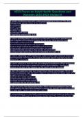 HESI-Focus on Adult Health Questions and Answers 2023-2023 Graded A