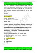 FM 2919 Practice Exam Questions and Answers best Rated A&plus; guaranteed success latest update 2022&sol;2023 GRADED A&plus;