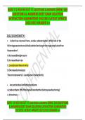 NURS 112 HESI RN EXIT V1 QUESTIONS & ANSWERS &lpar;NEW&rpar; 160 QUESTIONS & ANSWERS BEST EXAM SOLUTION SATIFACTION GUARANTEED SUCCESS LATEST UPDATE 2022&sol;2023 GRADED A&plus;