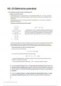  samenvatting van H23 (elektriciteit)  Giancoli natuurkunde deel 2