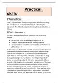 Summary -  unit 2 assignment 4 practical procedures and..