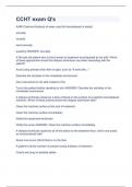 CCHT exam Q's QUESTIONS AND ANSWERS COMPLETE &lpar;2023&sol;2024&rpar;