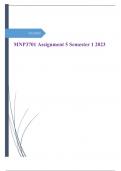 MNP3701 Assignment 5 Semester 1 2023