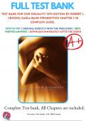 Test Bank For Our Sexuality 13th Edition By Robert L&period; Crooks&semi; Karla Baur 9781305977372 Chapter 1-18 Complete Guide &period;