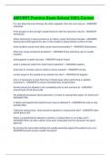 AMT&sol;RPT Practice Exam Solved 100&percnt; Correct
