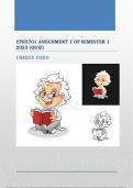 CPR3701 ASSIGNMENT 1 OF SEMESTER 1 2023 &lpar;QUIZ&rpar;
