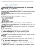 HESI ANATOMY TEST  326 Quiz   2023&sol;2024