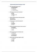 HESI ANATOMY AND PHYSIOLOGY TEST