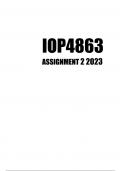 IOP4863 Assessment 2 2023