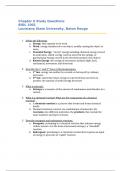 BIOL 1001 (Paul) Ch. 6 Study Questions & Exam Prep - Louisiana State University (LSU), Baton Rouge