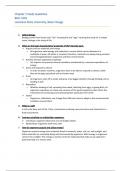 BIOL 1001 (Paul) Ch. 1 Study Questions & Exam Prep - Louisiana State University (LSU), Baton Rouge