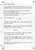 AQA A Level Physics Notes - Electricity