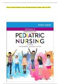 Wong&rsquo;s Essentials of Pediatric Nursing 11th Edition Hockenberry Rodgers Wilson Test Bank
