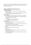 Summary notes on Chapter 5- Cell recognition and immune response 