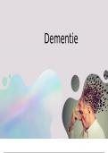 Presentatie vier fases dementie 