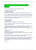 ASE Brakes A5 Test &lpar;Exam 2&rpar; 2023-Solved