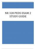 NR 328 PEDS EXAM 2 STUDY GUIDE