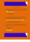 NUR 2633 PEDIATRICS EXAM &lpar;120Q&As&rpar; BEST EXAM SOLUTION SATISFACTION GUARANTEED SUCCESS LATEST UPDATE 2023&sol;2024 GRADED A&plus;
