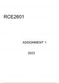 RCE2601_ASSIGNMENT _1_2023
