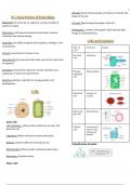  Biology IGCSE year 10 summary notes