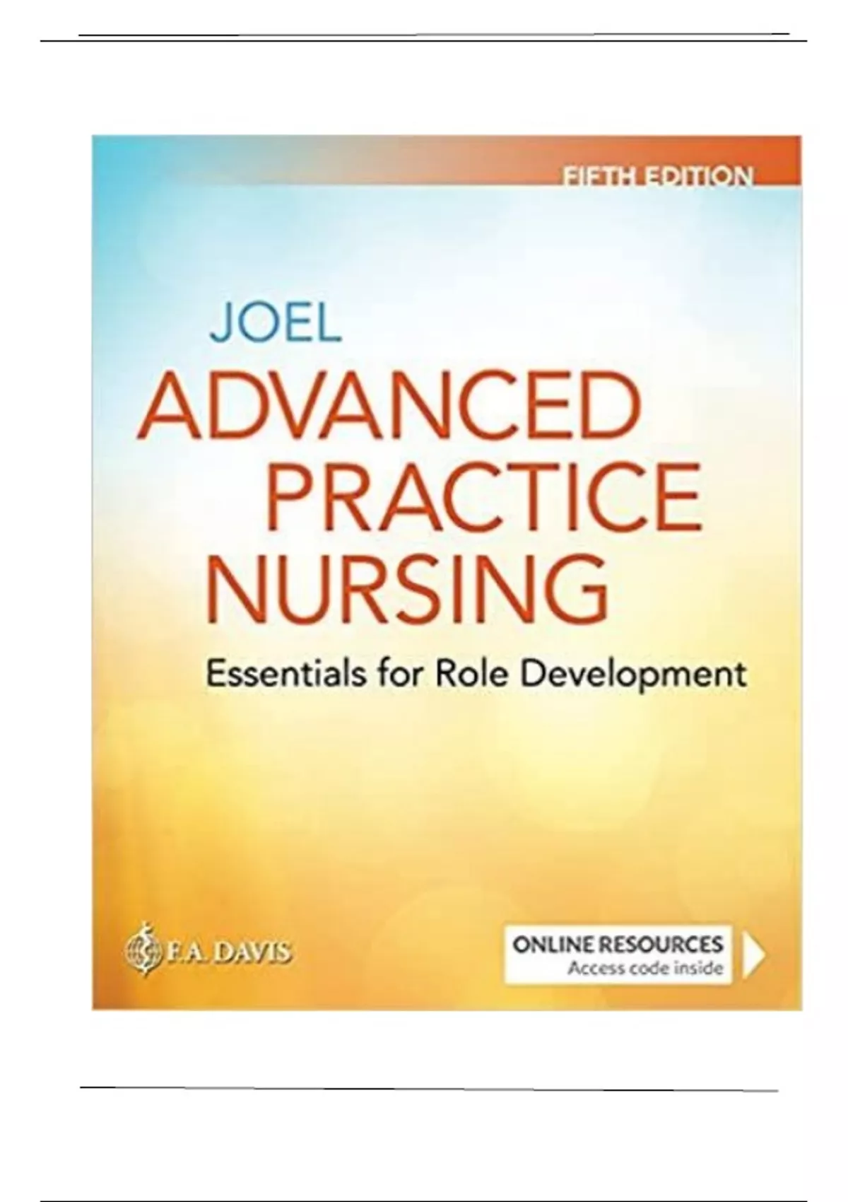 Advanced Practice Nursing: Essentials for Role Development [Book]