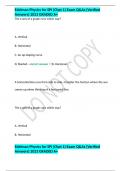 Edelman Physics for SPI &lpar;Chpt 1&rpar; Exam Q&As &lpar;Verified Answers&rpar; 2023 GRADED A&plus;