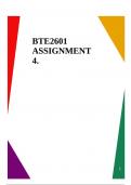 BTE2601 ASSIGNMENT 4.