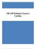 NR 328 Pediatric Exam 2 Cardiac
