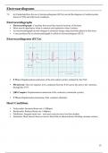 A Level Biology - Electrocardiograms Notes