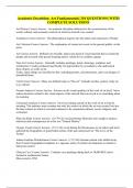 Academic Decathlon&colon; Art Fundamentals&vert; 210 QUESTIONS&vert; WITH COMPLETE SOLUTIONS
