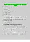 CONTACT LENS FINAL STUDY QUESTIONS TEST RATED 100&percnt; CORRECT