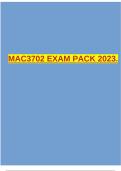 MAC3702 EXAM PACK 2023.