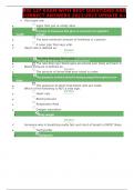 BIO 137 EXAM WITH BEST QUESTIONS AND CORRECT ANSWERS 2022&sol;2023 UPDATE A&plus;