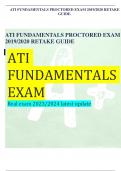 Exam ATI COMPREHENSIVE EXIT EXAM 2023 WITH NGN